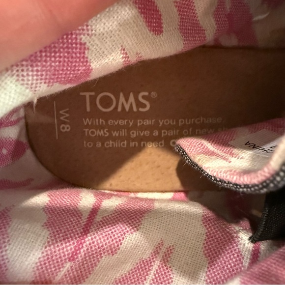 Toms Desert LaceUp Espadrille Wedges Ankle Booties Womens Size 8 Black Chambray - Picture 7 of 10